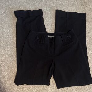 Ann Taylor Black Signature Fit Trousers